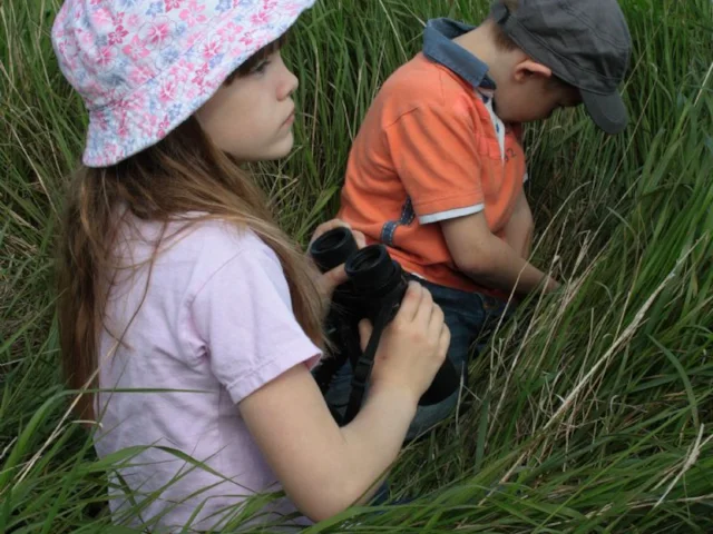 Children, like these at the Lea Valley Park, Essex, are too often alienated from the natural world, say researchers. Photo: David Callahan Children, like these at the Lea Valley Park, Essex, are too often alienated from the natural world, say researchers. Photo: David Callahan