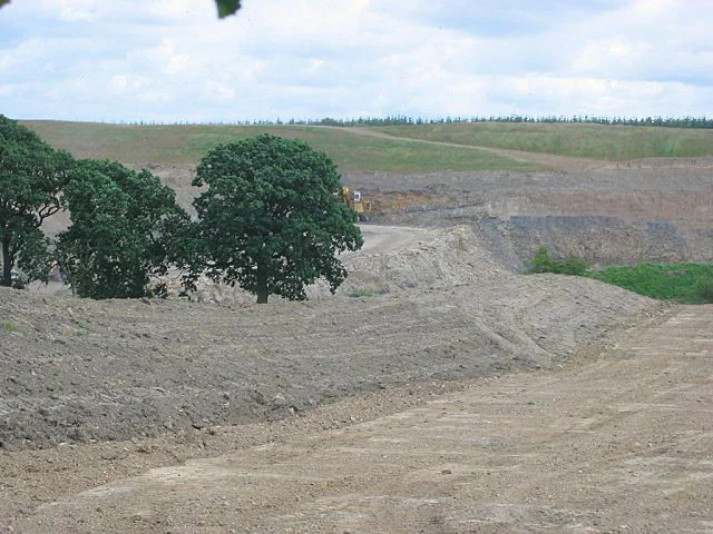 Opencast mining continues in areas like Midlothian, but can coal companies meet their obligations to mitigate for the destruction of the landscape that the method entails? Photo: Richard Webb (commons.wikimedia.org). Opencast mining continues in areas like Midlothian, but can coal companies meet their obligations to mitigate for the destruction of the landscape that the method entails? Photo: Richard Webb (commons.wikimedia.org).
