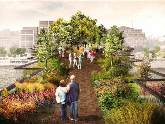 The proposed London Garden Bridge looks idyllic, but is likely to be just another well-manicured urban paved area, with little benefit for nature and adding little to the city's fast-diminishing green spaces. The proposed London Garden Bridge looks idyllic, but is likely to be just another well-manicured urban paved area, with little benefit for nature and adding little to the city's fast-diminishing green spaces.
