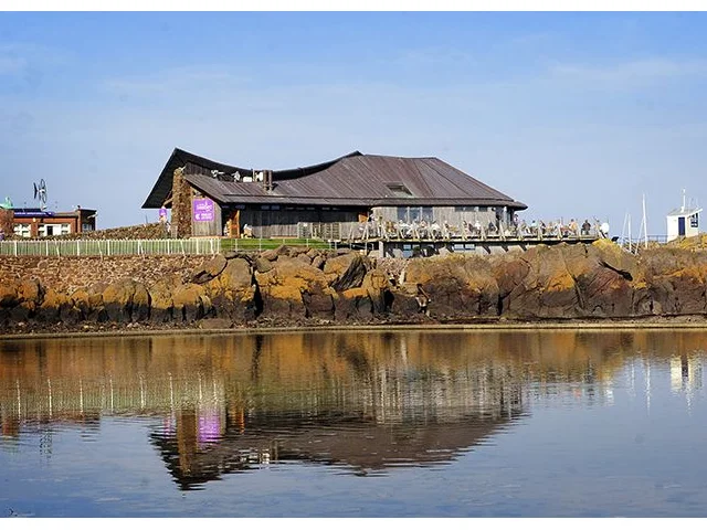 The Scottish Seabird Centre is a popular tourist destination, with some 270,000 visitors every year. Photo by Sean Bell. The Scottish Seabird Centre is a popular tourist destination, with some 270,000 visitors every year. Photo by Sean Bell.