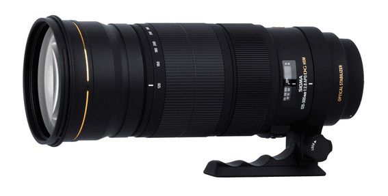Sigma's new 120-300 mm F2.8  EX DG OS lens.
