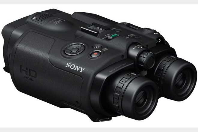 Sony DEV-5 digital recording binocular - BirdGuides