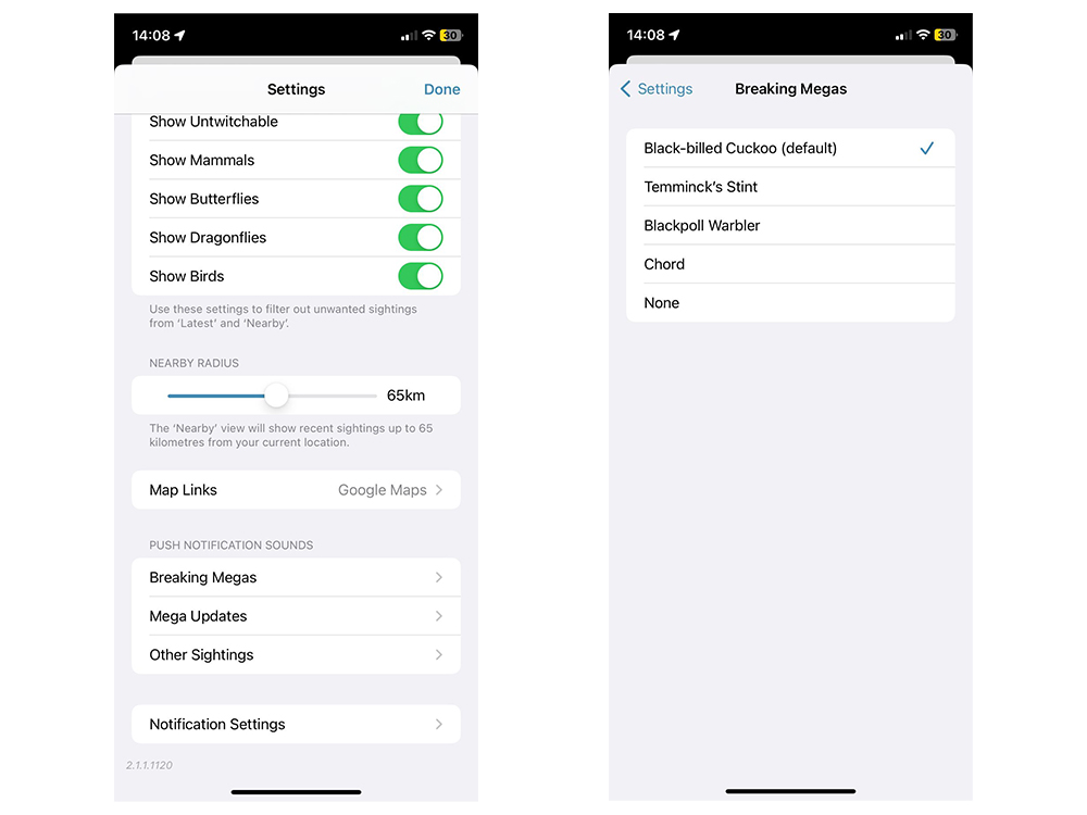 Making the most of the BirdGuides app on iOS - BirdGuides