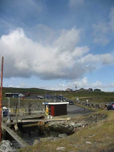 The ferry terminal at Laxo. The ferry terminal at Laxo.