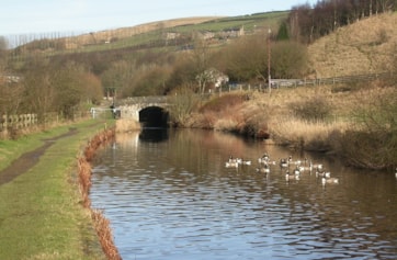 Rochdale Canal at Littleborough heading towards West Yorkshire.