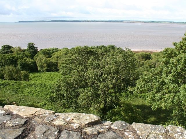 Wigtown Bay from Carsluith Castle. Wigtown Bay from Carsluith Castle.
