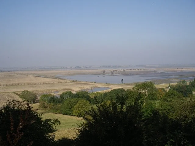 View north from Julian's Bower. View north from Julian's Bower.