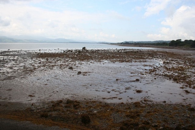 View southwest towards Beaumaris. View southwest towards Beaumaris.