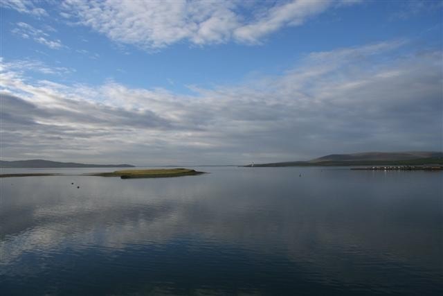 Viewed from Stromness. Viewed from Stromness.