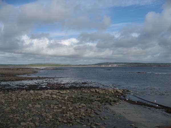 Looking east from the harbour. Looking east from the harbour.