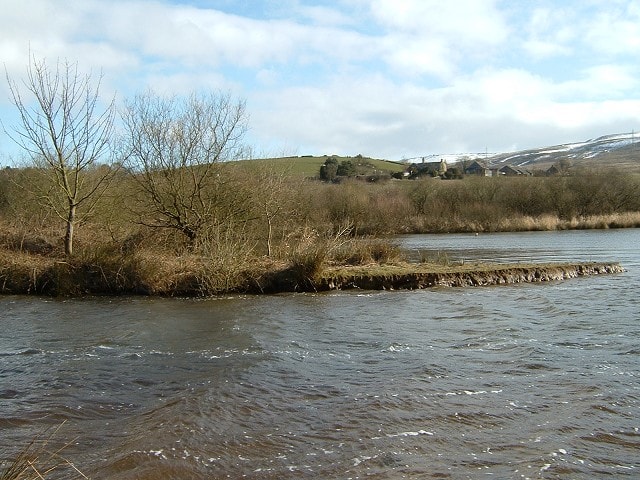 View overlooking the nature reserve from the hide. View overlooking the nature reserve from the hide.