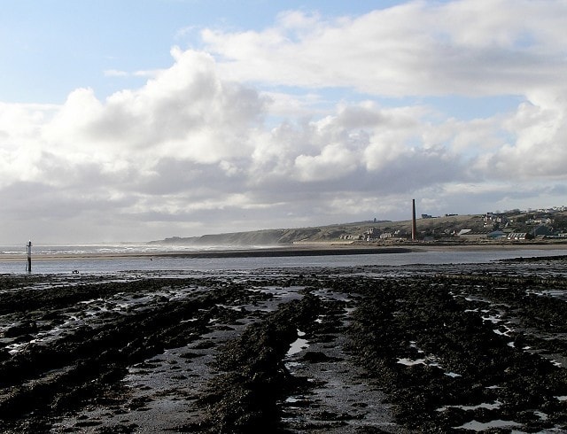 Spittal and mouth of the Tweed from Berwick pier. Spittal and mouth of the Tweed from Berwick pier.