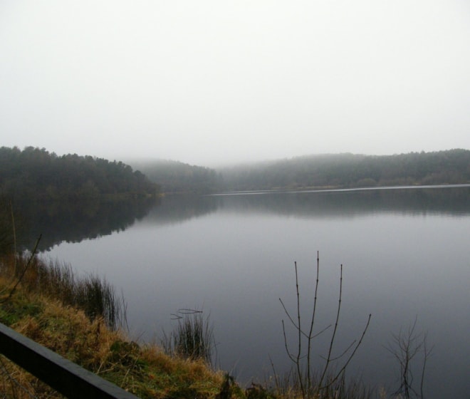 Ogden in low cloud. Ogden in low cloud.