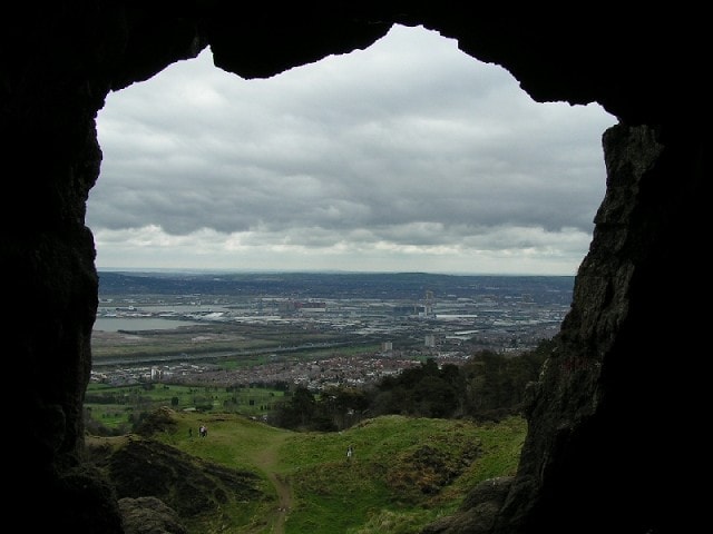 Belfast from Cave Hill. Belfast from Cave Hill.
