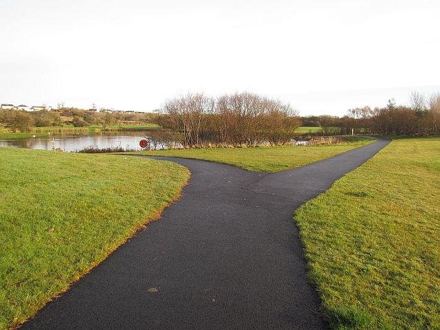 Stevenston Quarry pool. Stevenston Quarry pool.