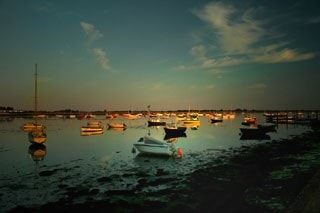 Emsworth Quay on a hot and humid July evening in 2006 Emsworth Quay on a hot and humid July evening in 2006