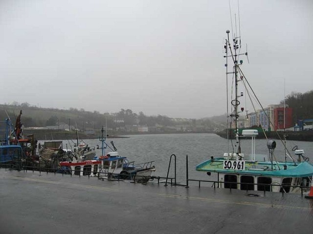 Looking towards Bantry creek from the pier. Looking towards Bantry creek from the pier.