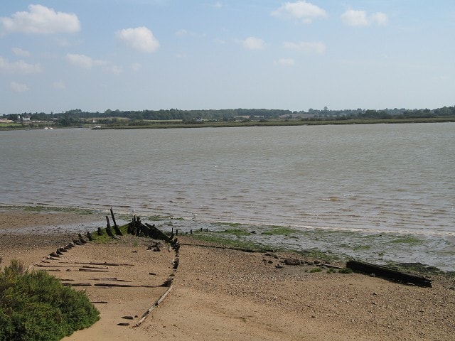 Looking over the River Colne estuary from Fingringhoe EWT Reserve Looking over the River Colne estuary from Fingringhoe EWT Reserve