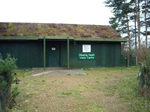 The visitor centre out of season. The visitor centre out of season.