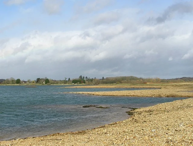 View of Ibsley Water from Tern Hide. View of Ibsley Water from Tern Hide.