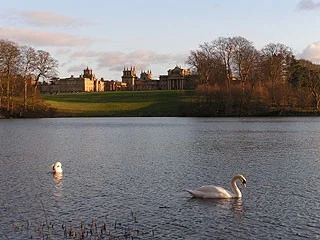 Blenheim Palace and Lake. Blenheim Palace and Lake.
