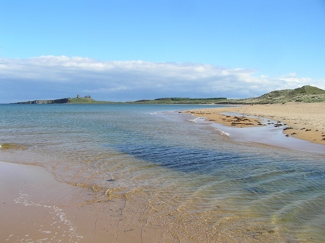 Embleton Bay view towards Dunstanburgh Castle. Embleton Bay view towards Dunstanburgh Castle.