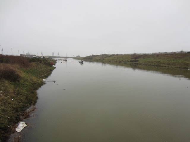A typically bleak view at Port Talbot docks. A typically bleak view at Port Talbot docks.