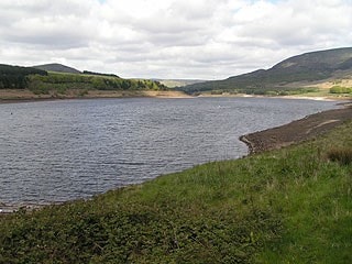 Looking northeast from the dam. Looking northeast from the dam.