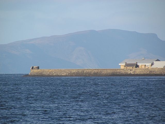 The tower at Saltcoats Harbour used for seawatching. The tower at Saltcoats Harbour used for seawatching.