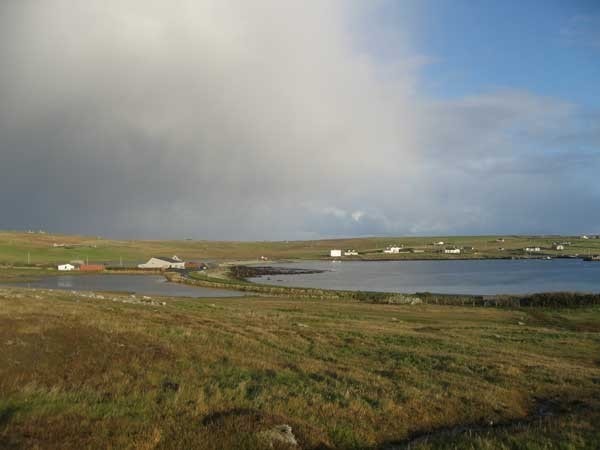 Looking towards Easter Loch and the bay. Looking towards Easter Loch and the bay.