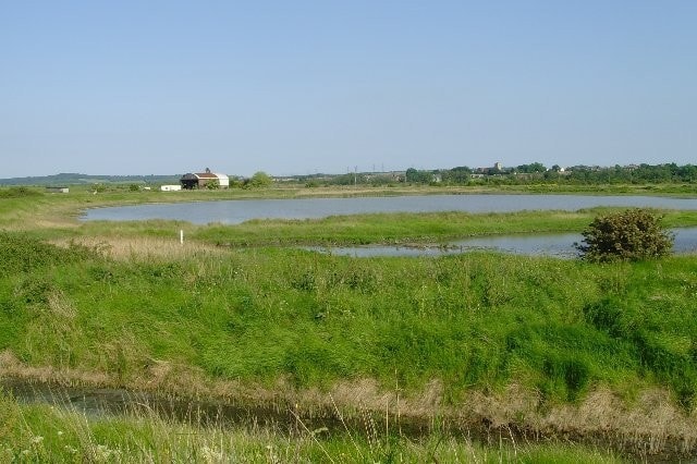 Looking towards the black barn from the first viewing mound. Looking towards the black barn from the first viewing mound.