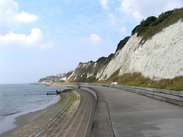 Cliffs at Wheelers Bay.