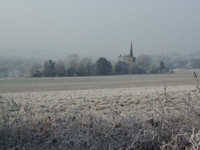 St Margaret's Church, East Barming with the Medway valley stretching towards Teston beyond. The churchyard and nearby playing fields have played host to Hawfinches in recent years. St Margaret's Church, East Barming with the Medway valley stretching towards Teston beyond. The churchyard and nearby playing fields have played host to Hawfinches in recent years.