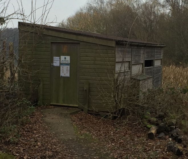 Slingsby Hide, Sevenoaks Wildlife Reserve. Slingsby Hide, Sevenoaks Wildlife Reserve.
